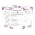 thumbnail image 1 of Inkdotpot Oh Deer Who Knows Daddy BestBaby Shower GameCards-FunActivity Cards Set Of 50Floral Party Theme, 1 of 5
