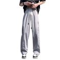 thumbnail image 2 of Vedolay Men's Pants Casual Linen Pants Slim Fit Yoga Pants Grey,XL, 2 of 5