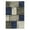 Blue, variant on Hasoo 2' x 6' Runner Rug Modern Geometric Patchwork Print Rug Non-Shedding Non-Slip Floor Mat Bedside Laundry Kitchen Rug, Blue