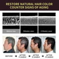 thumbnail image 3 of Black Hair Shampoo, 100ml Black Hair Shampoo Hair Dye Shampoo for Men Women, 3 of 5