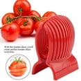 thumbnail image 2 of 1 pieza asistente de corte rojo rebanador de tomate rebanador de limón cortador redondo artesanías de frutas y verduras para cocina Sailing Electrónica, 2 of 5