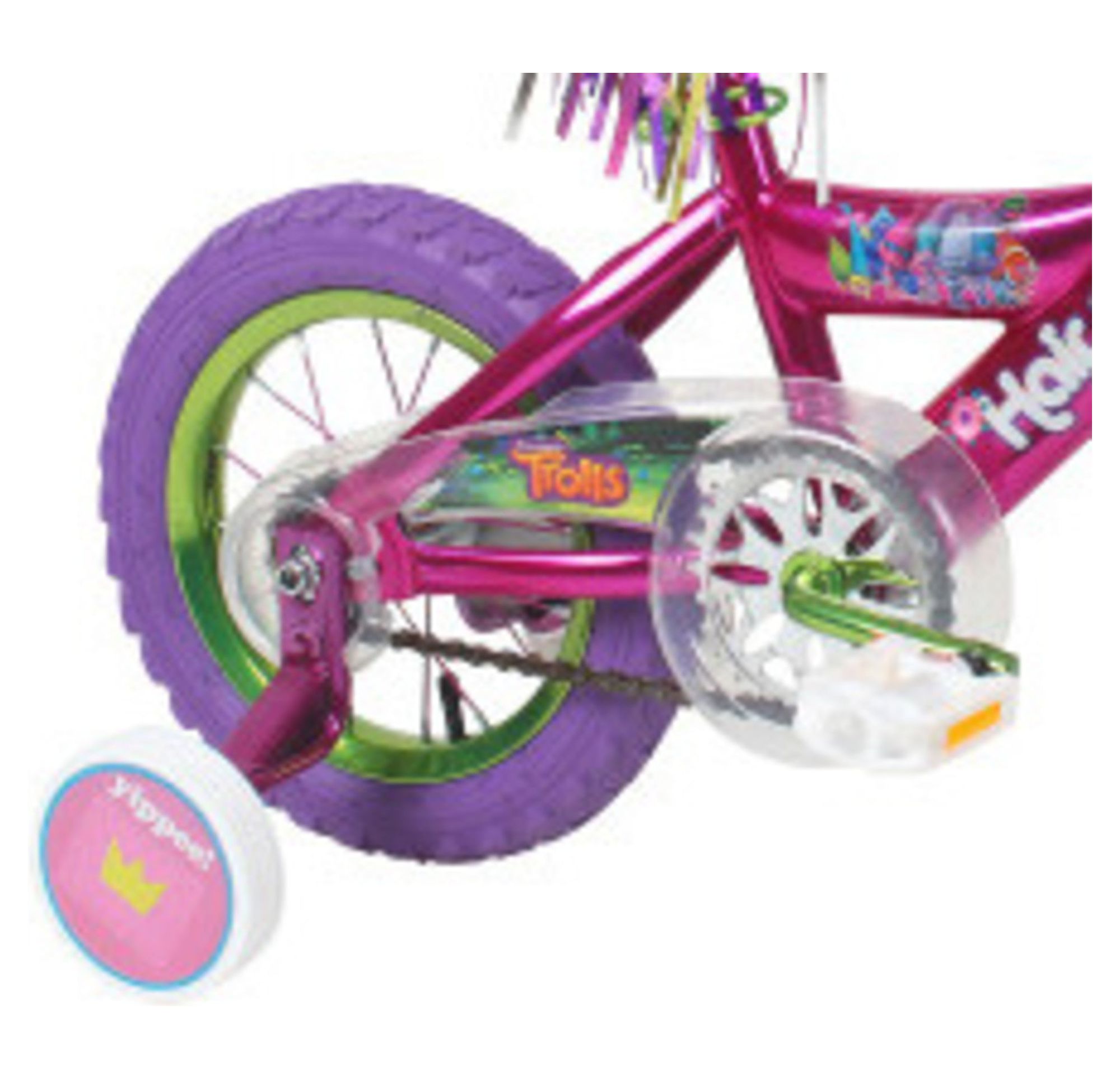Dynacraft Trolls 12-Inch Girls BMX Bike For Age 3-5 Years - image 5 of 10