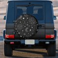 thumbnail image 3 of Kdxio Space Galaxy for Tire Cover Wheel Protectors Tyre Covers Weatherproof Wheel Covers Universal Fit for Trailer Rv SUV Truck Camper Travel Trailers 16 inch, 3 of 8