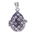 thumbnail image 2 of Colgante de Ceniza Memorial, Accesorios de de Querido, Varios Diseños Púrpura Hugo Memorial Pet Pendant, 2 of 9