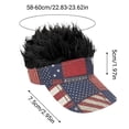 thumbnail image 3 of Exquisite Independence Day Star-striped Flag Baseball Cap Event Decoration, 3 of 5