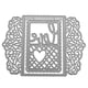 thumbnail image 4 of 2 Unidades de Dados de Corte de Corte Dies en Relieve Acero al Carbono,Herrmaienta Educativos Baoblaze Cutting Dies Stencils, 4 of 6