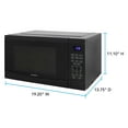 thumbnail image 4 of Avanti Countertop Microwave Oven, 0.9 cu. ft., in Black (MT09V1B), 4 of 11