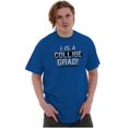 thumbnail image 5 of College Grad Class Degree Educated Men's Graphic T Shirt Tees Brisco Brands S, 5 of 6