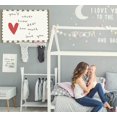 thumbnail image 5 of Positive Baby Kids Growth Stuff Boho Colgante Rectangular Bandera Cartel Arte Guardería Encima De La Cuna Dormitorio Sala De Juegos Sala De Lectura Decoración De La Pared Baby Shower Cumpleaños Bautis, 5 of 5