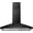 black, variant on 30 inch Range Hood 30 inch Wall Mount Range Hood in Stainless Steel With Ducted/Ductless Convertible,Stove Vent Hood with Aluminum Filters,3 Speed Exhaust Fan,LED Light,Button Control