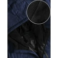 thumbnail image 4 of Ma Croix Mens Premium Lightweight Cold Resistant Down Jacket with Fleece Lined Hood, 4 of 7