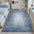 thumbnail image 6 of SIXHOME 3'x5' Area Rugs for Living Room Abstract Gradient Area Rugs Machine Washable Rugs Ultra Soft Neutral Carpet Rugs for Bedroom Kitchen Entryway Modern Home Decor Non Slip Rug Blue, 6 of 6
