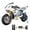 Blue, variant on X-Pro Brand New Blast 40cc Pocket Bike for kids Gas Dirt Bike with 4 Stroke Pull Start Disc Brakes