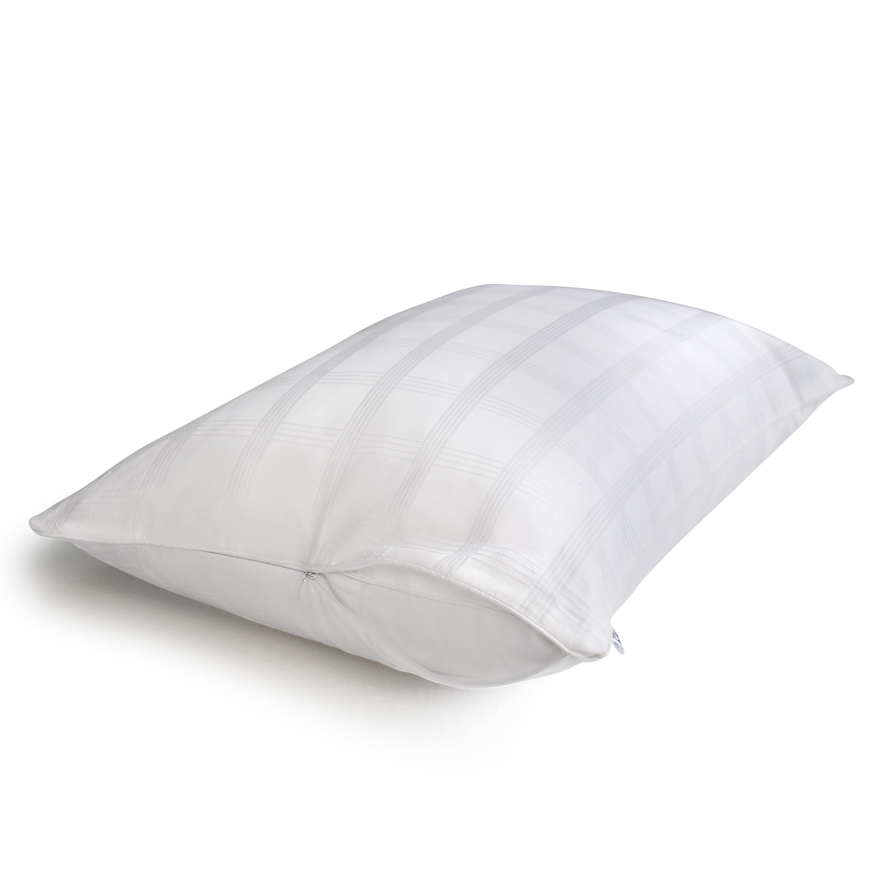 Sealy ® Luxury Cotton Pillow Cover Protector, Standard/Queen - Zippered, Stain Release