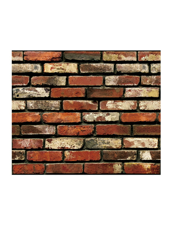 Brick Wallpaper in Wallpaper by Pattern - Walmart.com