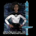 thumbnail image 2 of Men's Marvel WandaVision Monica Rambeau S.W.O.R.D Digital Graphic Tee Black Small, 2 of 5