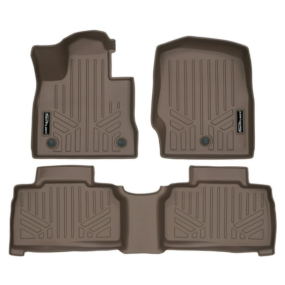 SMARTLINER 2 Rows Custom Fit Floor Liners Compatible with 2020 - 2025 Ford Explorer (Gasoline)