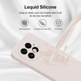 thumbnail image 4 of SHILIU-Silicone Case Compatible with Oneplus 13, Full Body Silky Soft Touch Phone Case with Camera Protection, Shockproof Cover with Microfiber Lining, Off White, 4 of 4