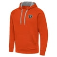 thumbnail image 2 of Men's Antigua Orange Chicago Bears Brushed Carbon Victory Pullover Hoodie, 2 of 4