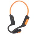 thumbnail image 4 of NFTIGB Open Ear Headset 32GB Memory Bone Conduction Swimming Diving Sports Headphones, IPX8 Waterproof Wireless Bluetooth 5.3 Earphones, Lightweight Silicone Magnetic Charging, Orange, 4 of 9