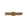 thumbnail image 3 of Fashion Square Straw Buckle Belt Mauve, 3 of 5