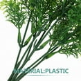 thumbnail image 3 of QUMIIRITY 2Ud Planta Falsa Decorativa Verde Con Detalles Realistas Para Oficina Y Hogar, 3 of 5