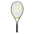 thumbnail image 3 of (2 pack) Wilson Aggressor Adult Recreational Tennis Racket - Black/Green, Grip Size 3 - 4 3/8", 3 of 8