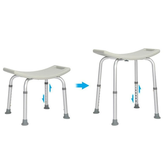 Adjustable Bath Chair Medical Shower Stool Heavy-duty Bathtub Chair Bath Bench