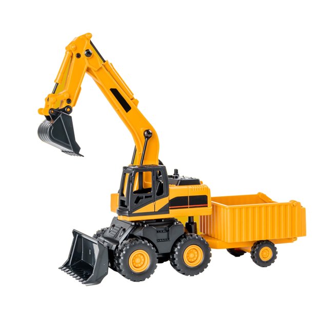 Artículos esenciales para acampar, juguetes para acampar y hacer senderismo para niños, topadora, excavadora, modelo de automóvil, juguetes de excavadora para niños de 4 años en oferta