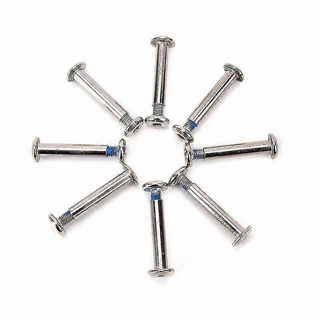 8x/set Inline Roller Axles Blades Screws Skate Wheel Bolts For Skate Shoes Shytmv