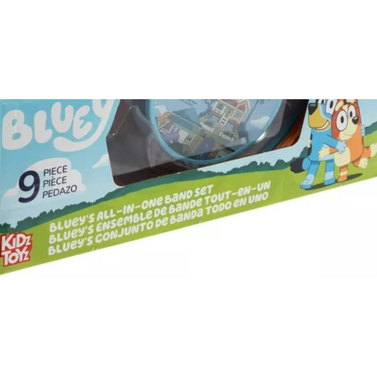 Kidz Toyz Bluey's Boy's & Girl's all in one Band Set, Blue