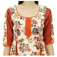 thumbnail image 6 of Bimba A-Line Cotton Kurti Designer Ladies Kurta Indian Dress Custom Clothing, 6 of 7