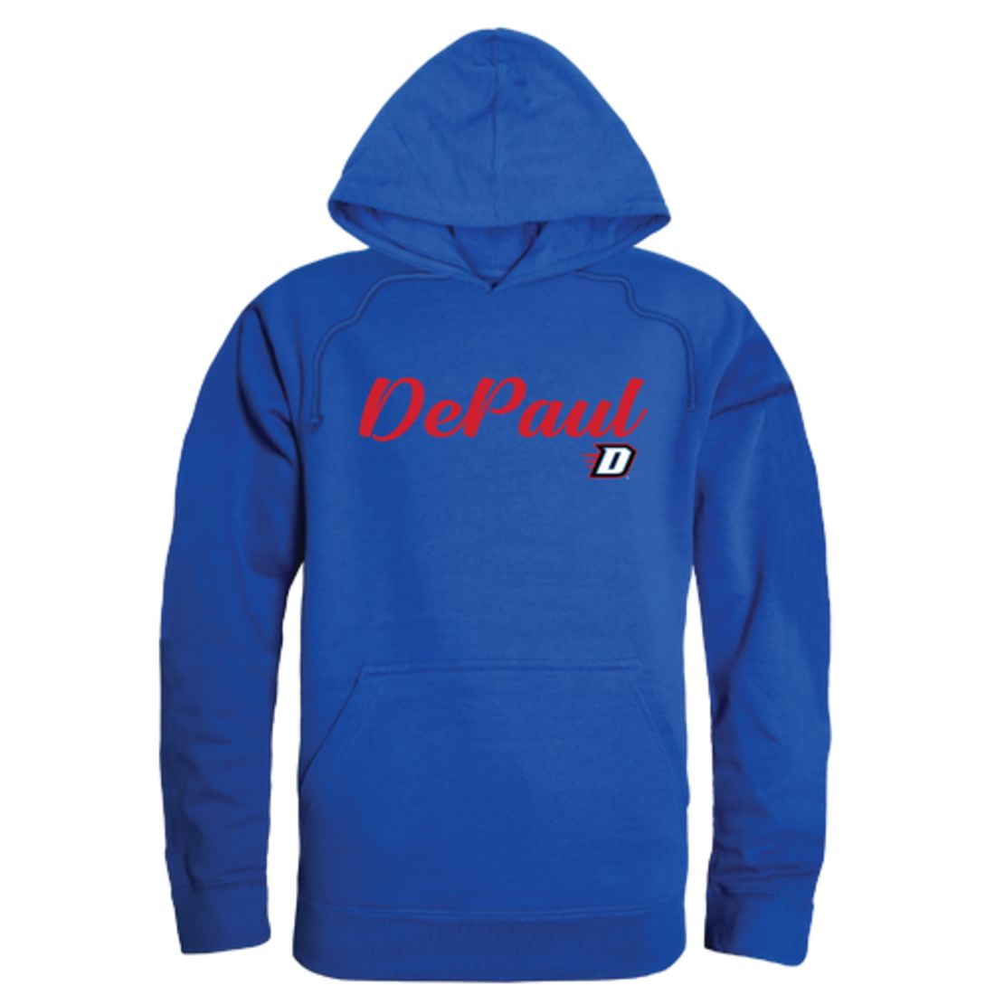 Hooded Sweatshirt DePaul Blue Demons 50/50 Blended 8 oz