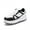 Black-4 wheels, variant on LASUDRAA Roller Skate Shoes for Kids Girls Women Detachable Wheeled Fashion Sneakers