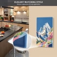 thumbnail image 5 of Yayeee Blank Wall Plate Cover 1-Gang 4.5"x2.7" Home Unused Decorative Outlet, Abstract Snow Mountain, 5 of 7