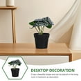 thumbnail image 3 of OULII Planta Artificial En Maceta Para De Escritorio Y Accesorios De Hogar, 3 of 6
