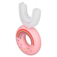 thumbnail image 3 of Cepillo De Dientes De Silicona, Cepillo De Dientes En Forma De U Para Niños, Sin Olor, Con Dibujos Animados Lindos Y Portátiles, Para Viajes En Casa, 3 of 7