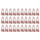 thumbnail image 2 of Clips Para Carpetas, 30 Piezas Clips Para Carpetas De Papel Con Fuerza De Sujeción Fuerte, Oro Rosa Con Caja De Almacenamiento Para Billetes, 2 of 7