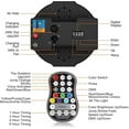 thumbnail image 5 of 8 Pack Rechargeable Par Lights 36W RGB Battery Powered, Wireless LED Par Lights DJ Uplights Sound Activated Remote Control for Wedding Events Club Party Church Stage Lighting, 5 of 10