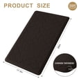 thumbnail image 2 of Buganda Kitchen Mats for Floor, Anti Fatigue Cushioned Kitchen Rugs, Non Slip Waterproof Floor Mats for in Front of Sink,17.3"x29", Brown, 2 of 9