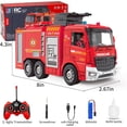 thumbnail image 6 of Fire Truck Toy for Toddlers Kids Boys Ages 3-8 Years Old,Remote Control Fire Truck with Lights,Siren Sound,Working Water Spray,Rotating Rescue Ladder, Gifts for Little Fireman 8-12, 6 of 6