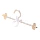thumbnail image 4 of Percha elegante para ropa, vestido, pantalones, percha para mujer, vestido de novia, boda Percha Clips Blanca, 4 of 9