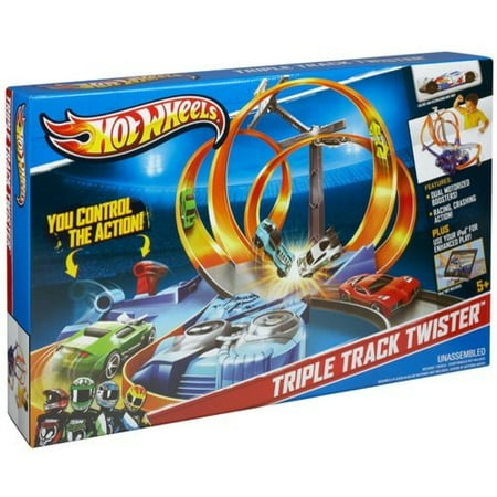 hot wheels triple track twister track set