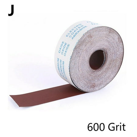 

Sandpaper Roll Emery Cloth Sanding Abrasive Sheets 80 120 180 240 600 800Grit