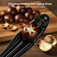 thumbnail image 3 of YEPOLERCE Chestnut Cutter Tool, Chestnut Peeler Tool - 2026 New Stainless Steel Nut Opener, Quickly Peel Chestnuts Without Damaging Kernel, Easy to Clean for Walnuts Hazelnuts, 3 of 8
