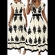 thumbnail image 3 of Vestidos de Verano para Mujer 2025, Vestidos Casuales con Mangas con Volantes, Vestidos de Verano Bohemios para Playa, Color Albaricoque S, 3 of 6