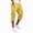 Yellow, variant on Zimjoy Cargo Shorts for Men Loose Fit Stretch Lightweight Elastic Waist Below The Knee Bermuda Casual Outdoor Work Shorts with Pockets Green L