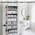 thumbnail image 6 of Torio Over the Door Storage Organizer, 15-Pocket Hanging Organizer for Kids Toys & Diapers, Heavy Duty with Clear Window, Grey, 6 of 7