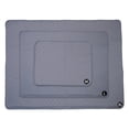 thumbnail image 2 of Extra Large Reusable Dog Mat for Floor, Non-Slip Washable Pee Pads for Dogs, Fast Absorbent Pet Whelping Pads, Puppy Playpen Mat for Incontinence, Housebreak, Crate(L,Gray), 2 of 3