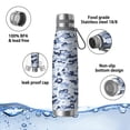 thumbnail image 4 of Camouflage 29oz Stainless Steel Insulated Thermos with Tea Filter, 360° Printed Travel Bottle, Leakproof BPA-Free Flask with Anti-Slip Base, 304 Inner & 201 Outer, Vacuum Cup, 4 of 6